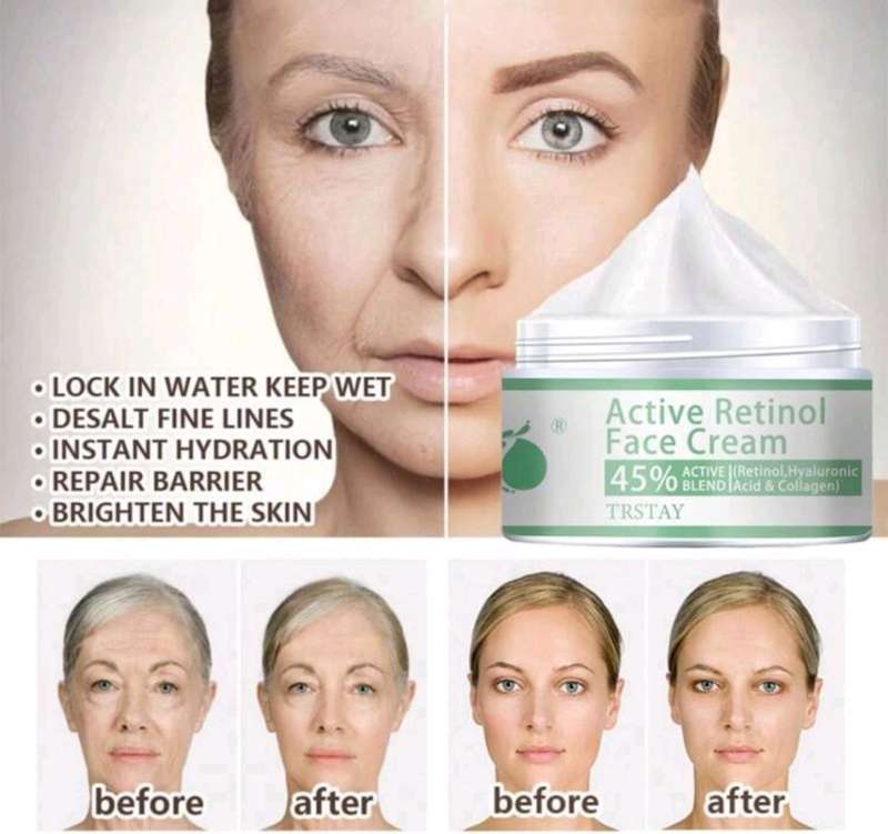 TRSTAY High Moisturizing Face Cream and Pore Shrinking Serum