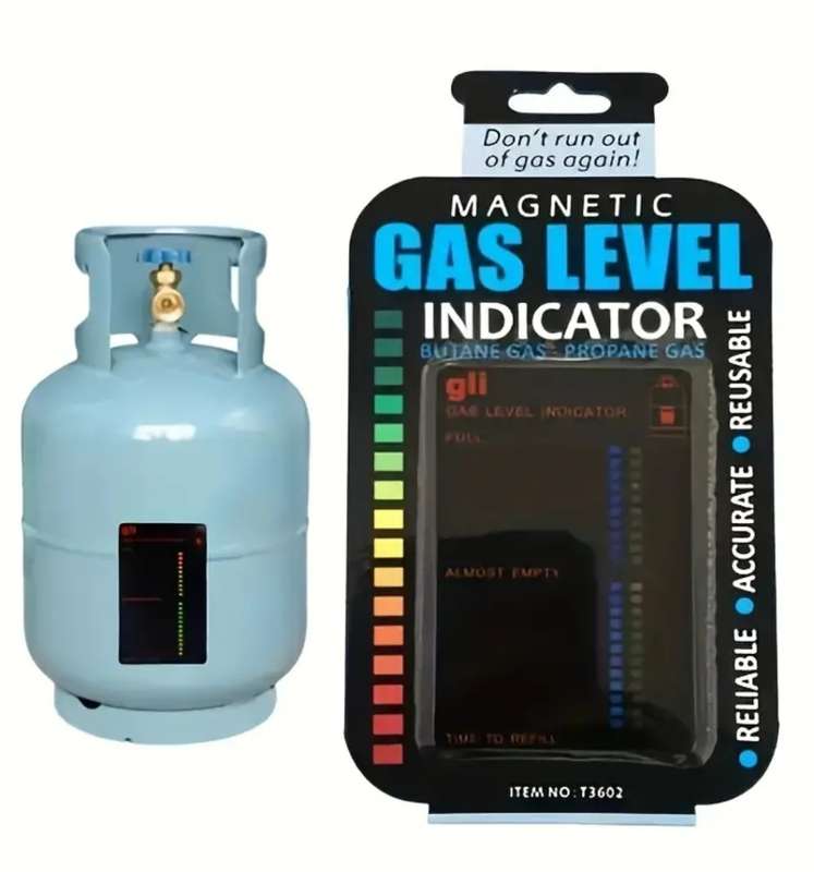 Gas bottle level indicator / Magnetic gas level indicator stick.