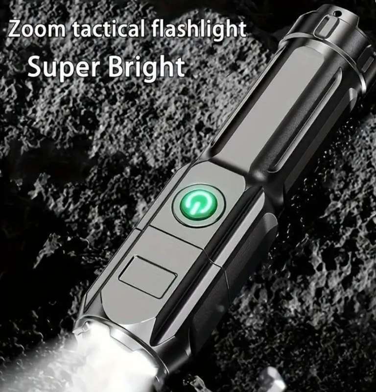 Ultra-Bright Usb Rechargeable Flashlight