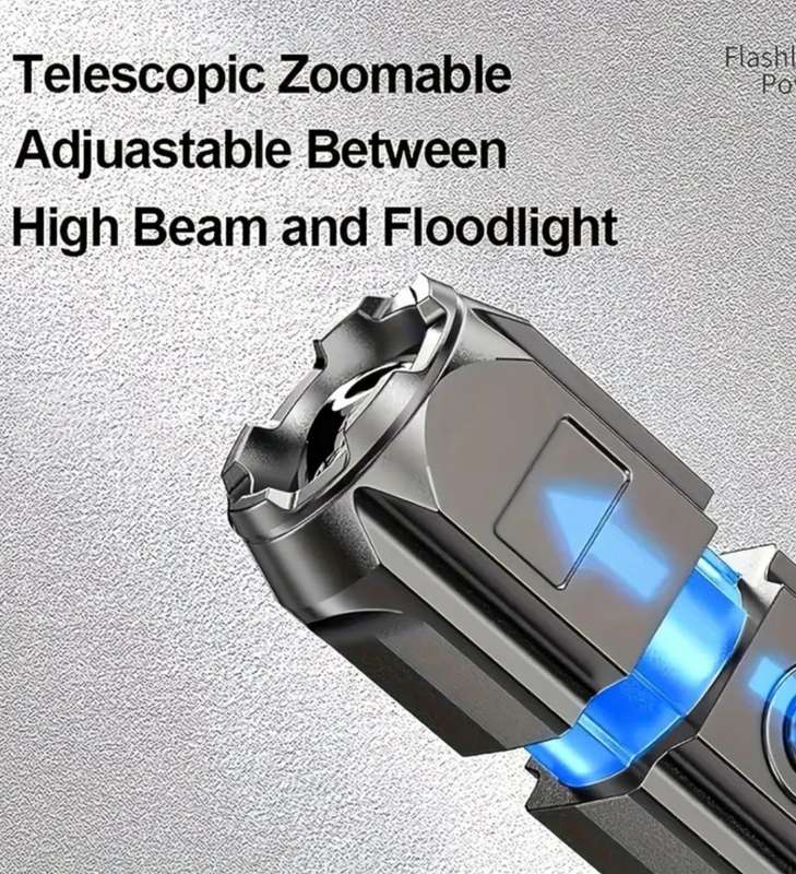 Ultra-Bright Usb Rechargeable Flashlight