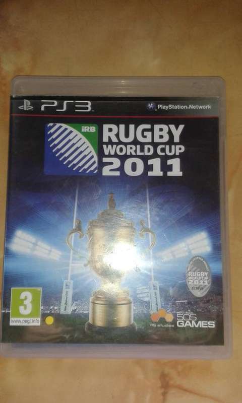 PS3 GAME - RUGBY WORLD CUP 2011