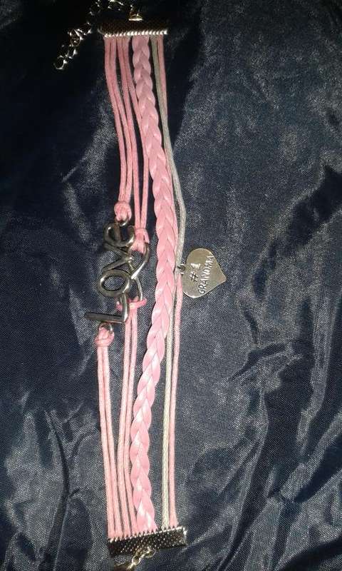 Leather Infinity Bracelet