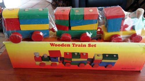 WOODEN TOY TRAIN