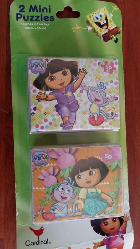 2 x Mini Puzzles (18 x 13 cm)