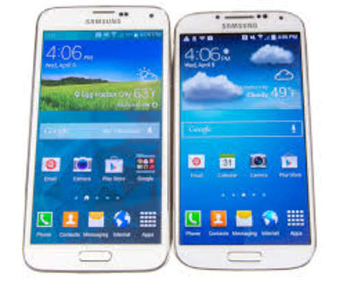 S5 Samsung galaxy white 16G with white smart view cover