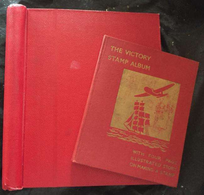 World wide colleciton in 2 stamp albums ***See description