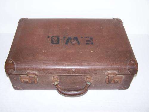 old suitcase ...probably globelite