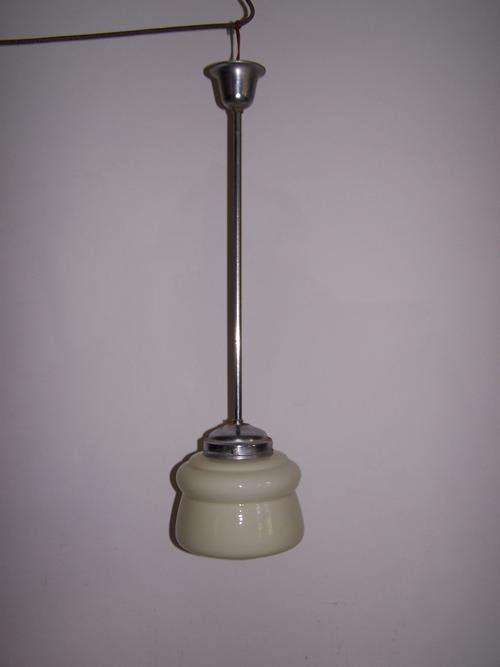 art deco ceiling pendant!