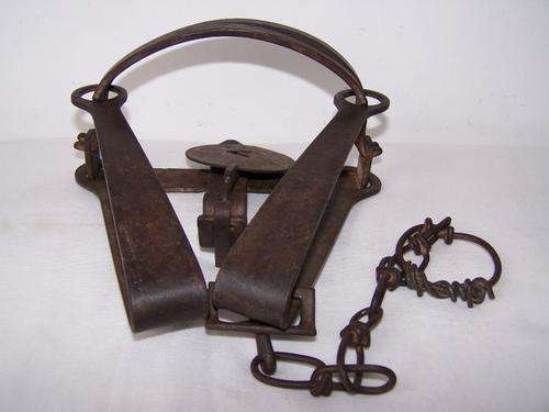 animal trap ... for garden decor only !!!