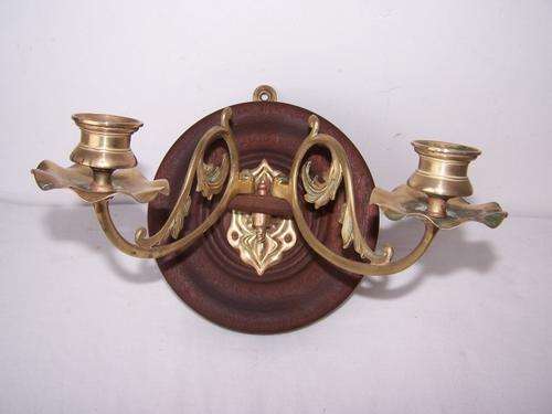 wall candle sconce ... from a piano (?) !!!