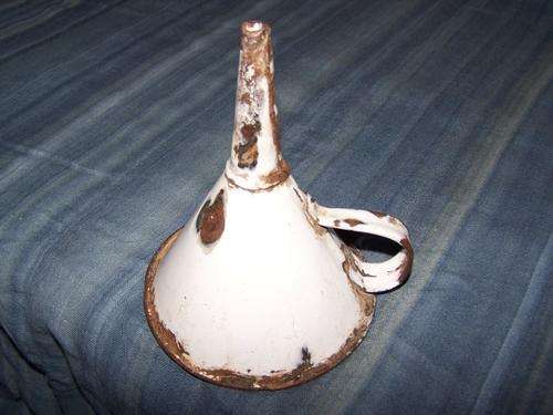 enamel funnel ... character !!!