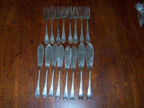 8 x fish knives and forks ... A1 !!!