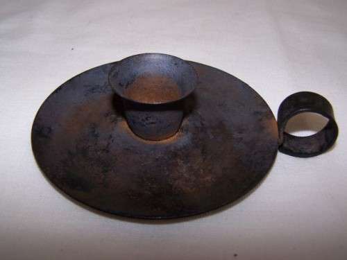 candle holder ... of tin !!!