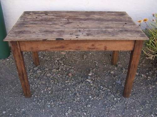 old oregon table ...  to lovingly restore !!!