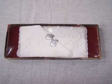 embroidered hankies ...  Swiss !!!