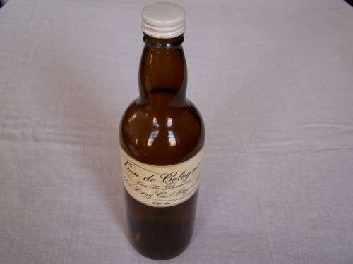 eau de cologne bottle ... interesting !!!