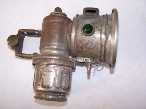 carbide lamp ... intriguing !!!