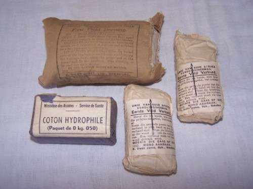 bandage ... WW2 apparently (?) !!!