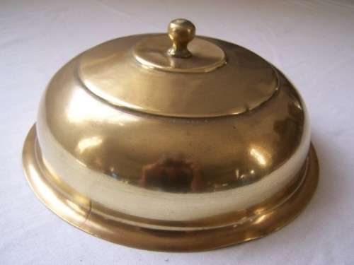 food dome or cover ... unusual ... brass !!!