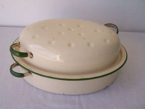 roaster ... classic cream & green !!!