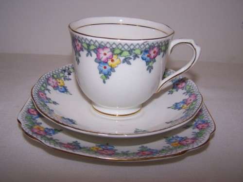 trio #2 ... Royal Albert Trellis !!!