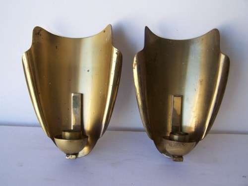 pair of fittings ... art deco feel !!!