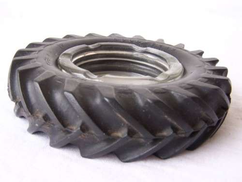 ashtray ... goodyear tractor tyre !!!