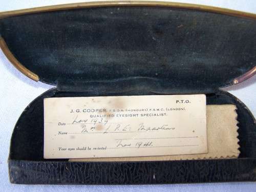 pair of glasses ... in a case !!!