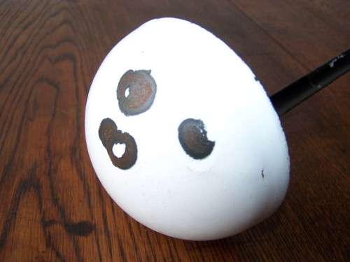 ladle ...  a heavy white one !!!