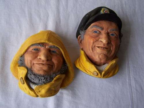 a weathered pair ...  2 men of the sea !!!