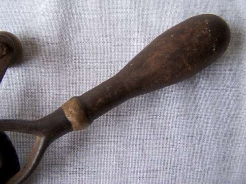 hand drill ... of the egg beater variety !!!
