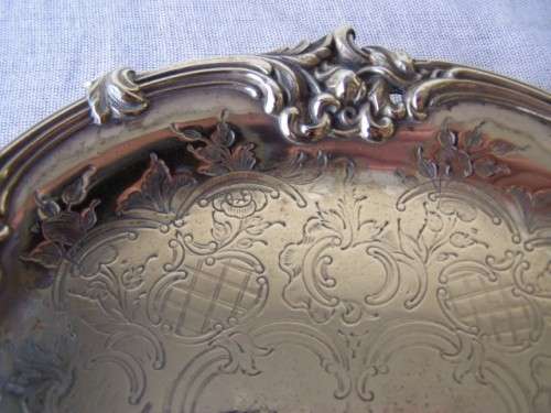 salver ...  a silverplated beauty!!!