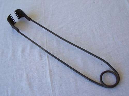 tongs ...  for grabbing coals !!!