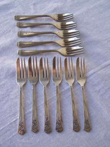 plated forks ... 2 designs !!!