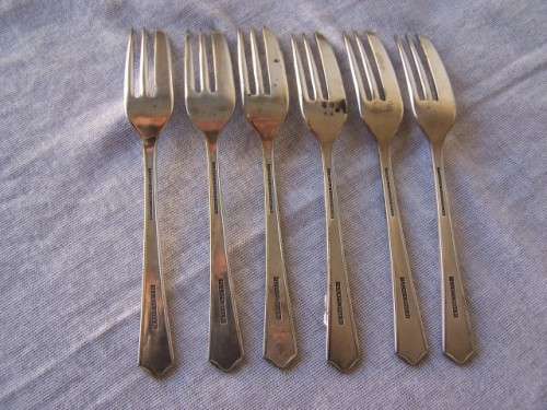 plated forks ... 2 designs !!!