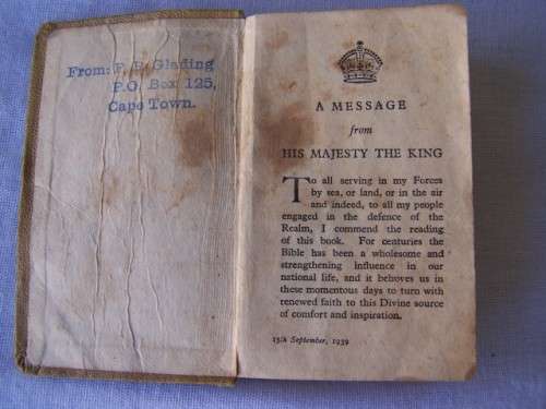 Bible ... 1939 !!!