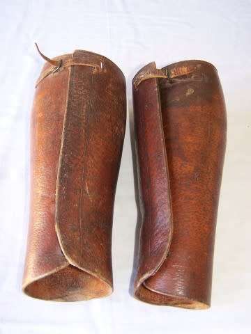 gaiters ... beautiful leather !!!
