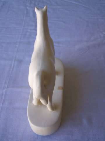 horse ... a white one !!!