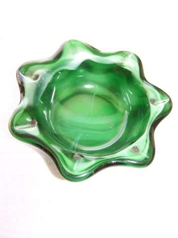 ashtray ... green !!!
