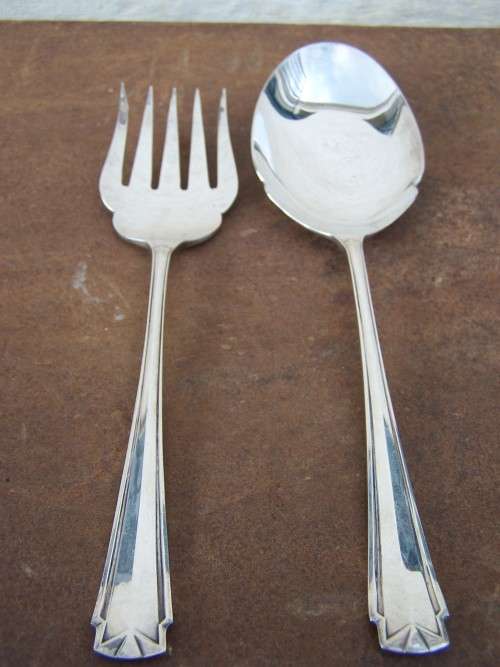 servers ...  L spoon and fork !!!