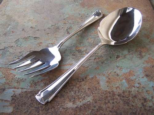 servers ...  L spoon and fork !!!