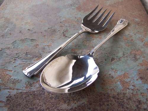 servers ...  L spoon and fork !!!