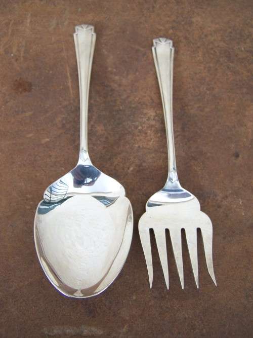 servers ...  L spoon and fork !!!