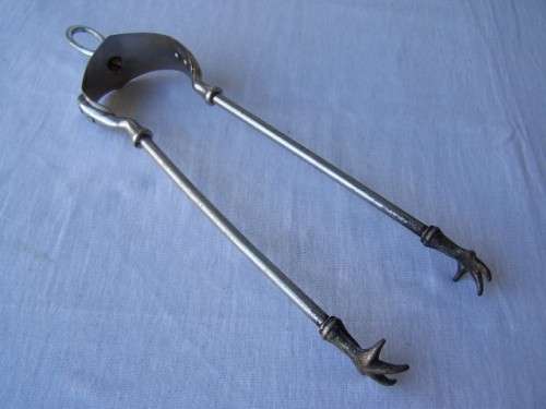 tongs ... for the fire !!!