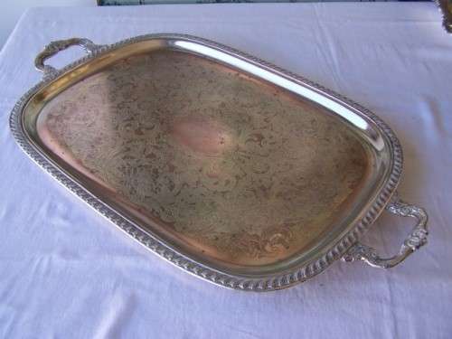 plated tray ... large !!!