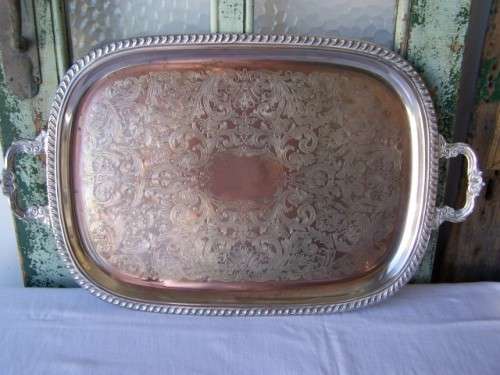 plated tray ... large !!!