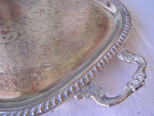 plated tray ... large !!!