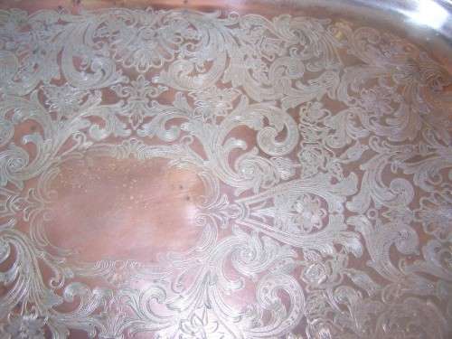 plated tray ... large !!!