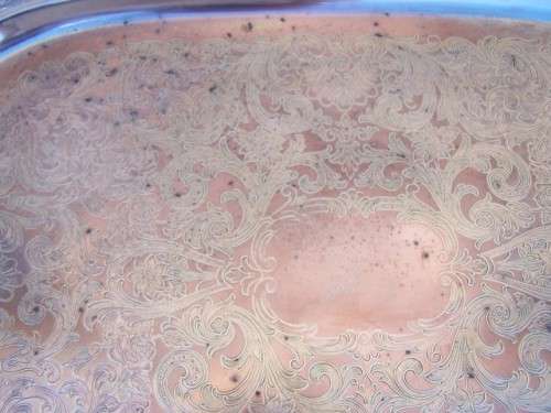 plated tray ... large !!!