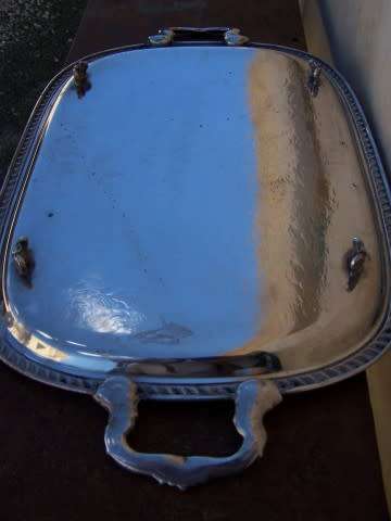 plated tray ... large !!!
